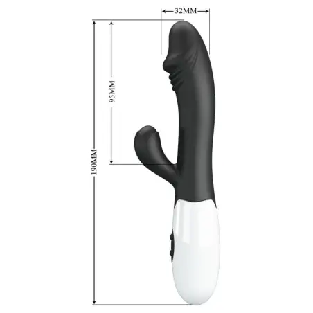 Snappy Vibrador Punto G Negro - 30 Funciones | Pretty Love