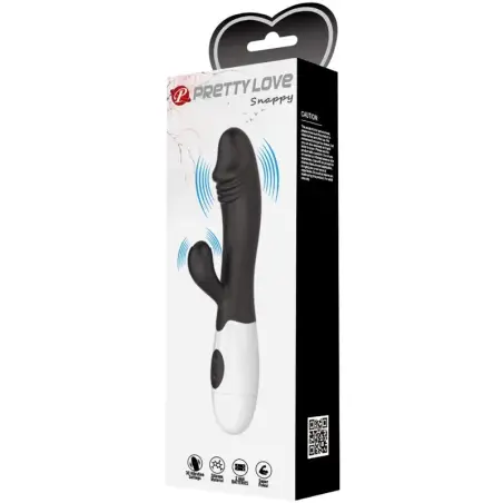 Snappy Vibrador Punto G Negro - 30 Funciones | Pretty Love