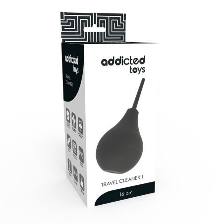 ADDICTED TOYS - LIMPIADOR ANAL NEGRO ADDICTED TOYS