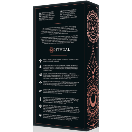 MOTOR RITUAL ANUSARA DUAL RECARGABLE 2.0 NEGRO RITHUAL