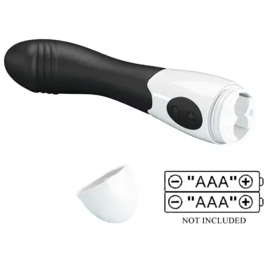 Elemental Vibrador Punto G 30 Modos Negro | Pretty Love