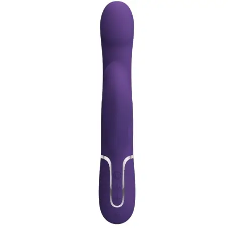 Zalin Vibrador Rabbit Perlas 4 en 1 Morado | Pretty Love