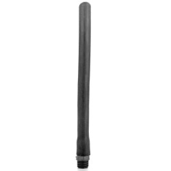 ALL BLACK - DUCHA ANAL SILICONA 27 CM ALL BLACK