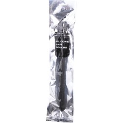 ALL BLACK - DUCHA ANAL SILICONA 27 CM ALL BLACK 2