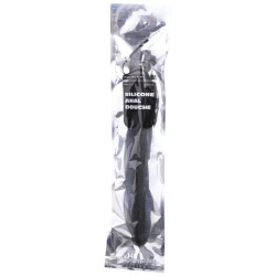 ALL BLACK - DUCHA ANAL SILICONA SISTEMA STOPPER 27 CM ALL BLACK 2