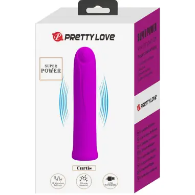 Curtis Mini Vibrador Super Power 12 Vibraciones Silicona