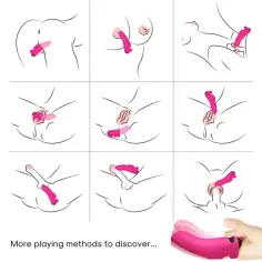 ARMONY - AURORA VIBRADOR DEDAL FUCSIA 2