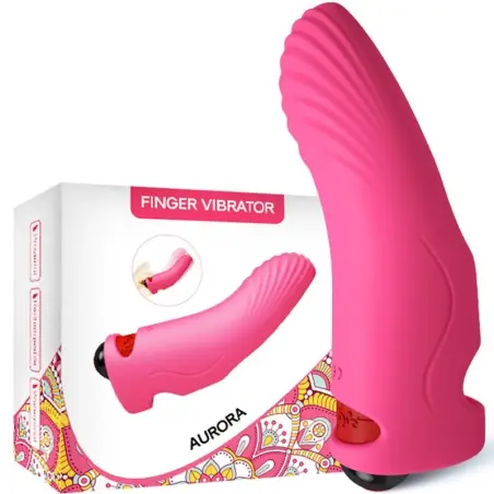 Aurora Vibrador Dedal Fucsia - 9 Modos | Armony
