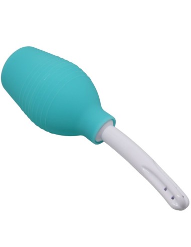 MR PLAY - PERA ANAL DUCHA DE GOMA AZUL 