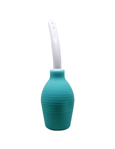 MR PLAY - PERA ANAL DUCHA DE GOMA AZUL 