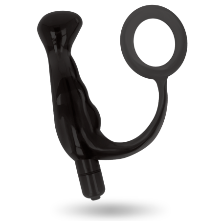 ADDICTED TOYS - VIBRADOR PROSTÁTICO NEGRO 10 CM ADDICTED TOYS