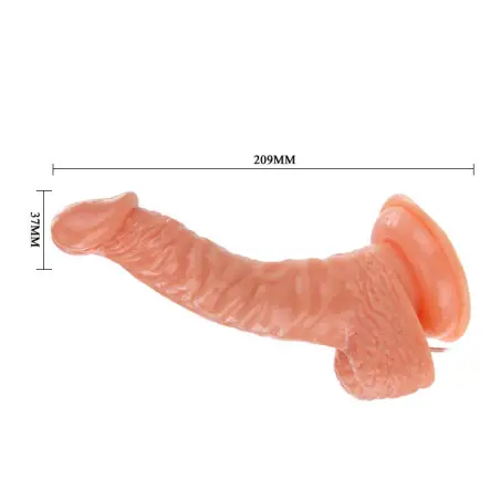 Super Rota Dong Pene Realístico Rotador - Vibrador | Baile