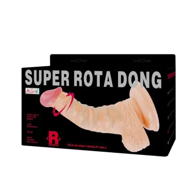 Super Rota Dong Pene Realístico Rotador - Vibrador | Baile