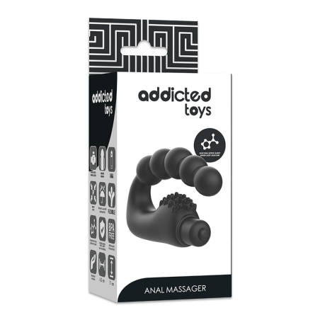ADDICTED TOYS - MASAJEADOR ANAL PROSTÁTICO CON VIBRACIÓN ADDICTED TOYS