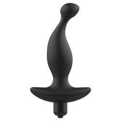 ADDICTED TOYS - MASAJEADOR ANAL CON VIBRACIÓN NEGRO MODELO 1 ADDICTED TOYS 2