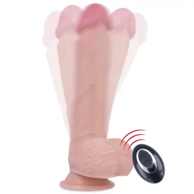 Arnés + Liquid Silicone Vibrador Control Remoto Premium