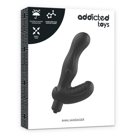 ADDICTED TOYS - ESTIMULADOR ANAL PROSTATA SILICONA P-SPOT VIBE ADDICTED TOYS