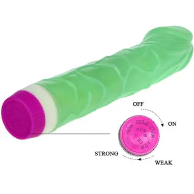 Waves Of Pleasure Vibrador 23 cm Verde | Baile