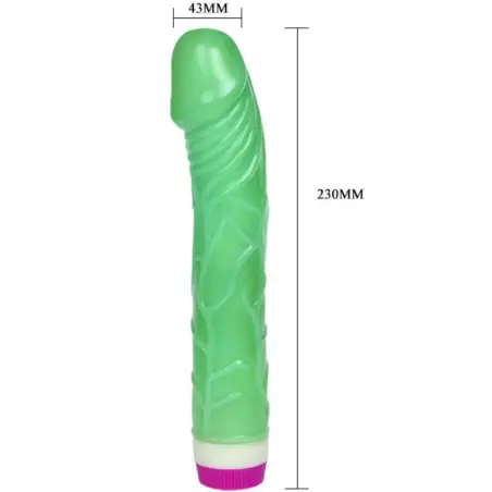 Waves Of Pleasure Vibrador 23 cm Verde | Baile