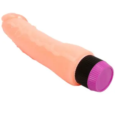 Vibrador Realístico Flexible Natural 24 cm | Baile