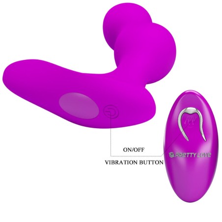 PRETTY LOVE - TERRANCE MASAJEADOR VIBRADOR ANAL CON CONTROL REMOTO PRETTY LOVE