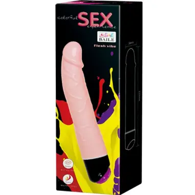 Colorful Sex Vibración y Rotación 24 cm - Vibrador | Baile