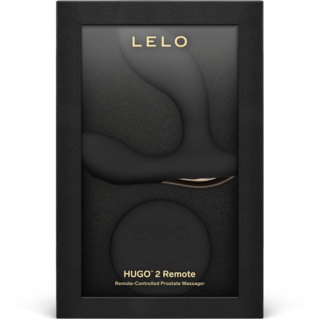 LELO - HUGO 2 MASAJEADOR DE PROSTATA CONTROL REMOTO NEGRO LELO