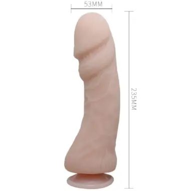 The Big Penis Dildo con Vibración Natural 23.5 cm | Baile