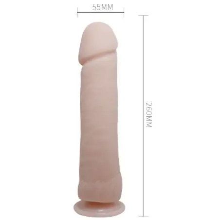 The Big Realístico con Vibración Natural 26 cm | Baile