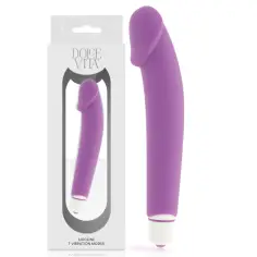 DOLCE VITA - REALISTIC VIBRADOR SILICONA LILA 2