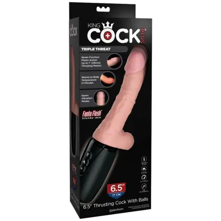 Plus Triple Threat Natural - Función de Empuje | King Cock