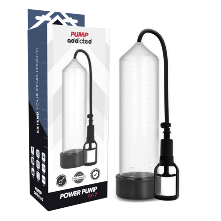 PUMP ADDICTED - BOMBA ERECCIÓN RX7 TRANSPARENTE PUMP ADDICTED