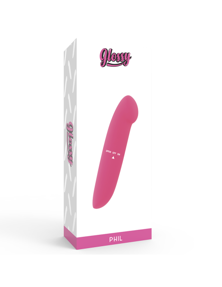 GLOSSY - PHIL VIBRADOR ROSA