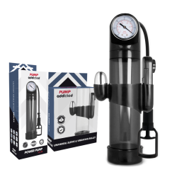 PUMP ADDICTED - BOMBA ERECCIÓN RX9 NEGRO CON VIBRADOR PUMP ADDICTED 2
