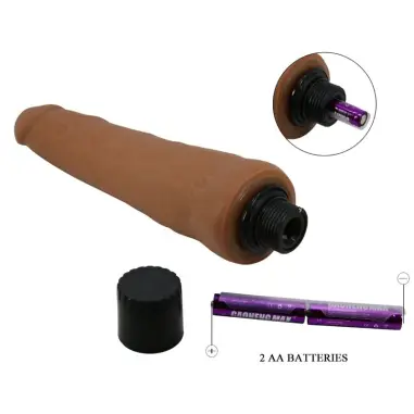 Alfredo Vibrador Realístico 21.5 cm Ø 4 cm | Pretty Love
