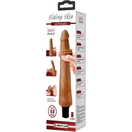 Alfredo Vibrador Realístico 21.5 cm Ø 4 cm | Pretty Love