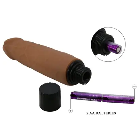 Waldorf Vibrador Realístico 18 cm Ø 4 cm | Pretty Love