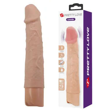 Leander Vibrador Realístico Flexible | Pretty Love