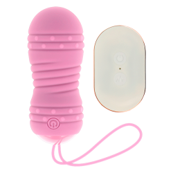OHMAMA - HUEVO CONTROL REMOTO 7 MODOS ROTACION ROSA OHMAMA STIMULATING 2