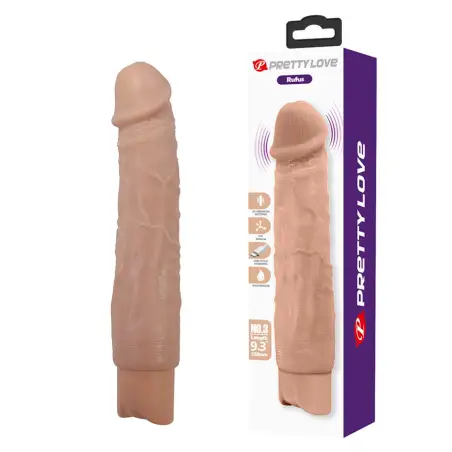 Rufus Vibrador Realístico Flexible | Pretty Love