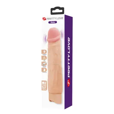 Rufus Vibrador Realístico Flexible | Pretty Love