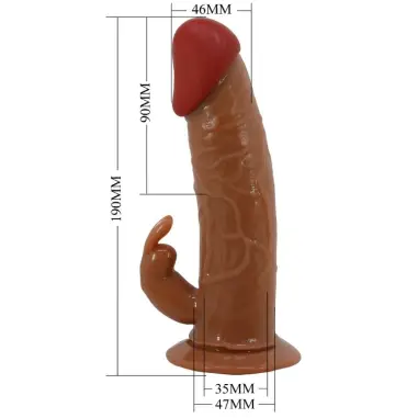 Marion Harness Briefs Universal con Dildo Vibración 19 cm
