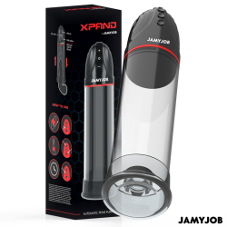 JAMYJOB - XPAND BOMBA AUTOMTICA 3 NIVELES DE ONDAS ESTIMULADORAS GRIS JAMYJOB