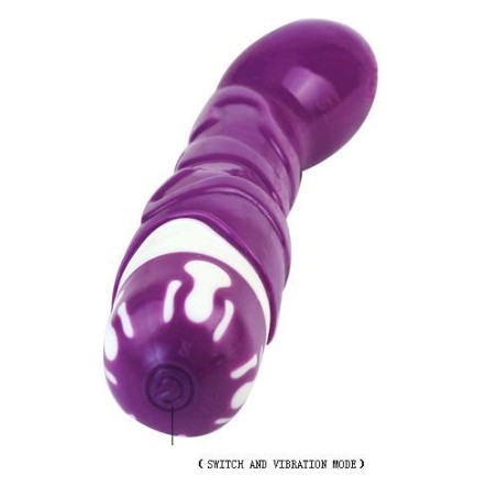 BAILE - REALISTIC COCK 10 RITMOS SENSATION VIOLETA BAILE VIBRATORS