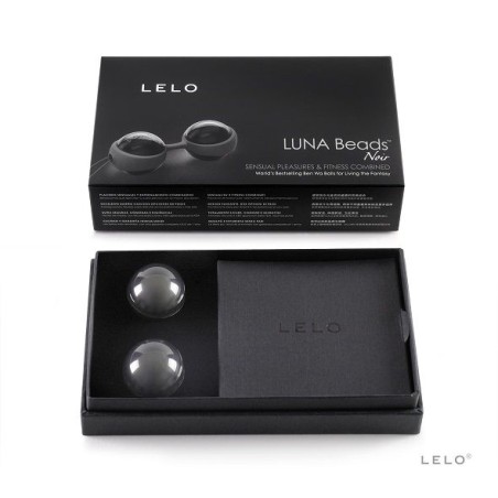LELO - LUNA BEADS NOIR BOLAS KEGEL 