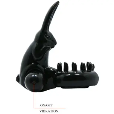Sweet Ring Anillo con Rabbit - Silicona Premium | Baile