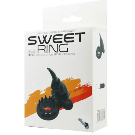 Sweet Ring Anillo con Rabbit - Silicona Premium | Baile