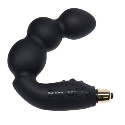 ROCKS-OFF - BIG-BOY 7V ESTIMULADOR DEL PUNTO G MASCULINO NEGRO ROCKS-OFF