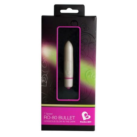 ROCKS-OFF - RO-80 MM BALA VIBRADORA GOLD 7 V ROCKS-OFF