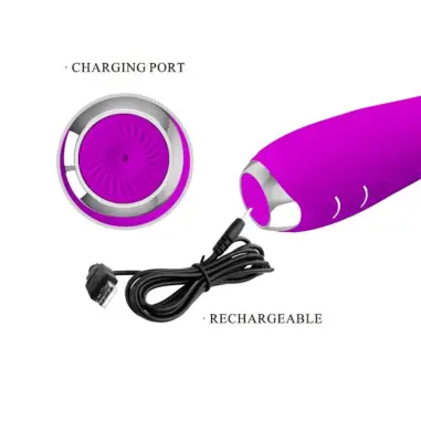 Molly Vibrador con Rotación Recargable | Pretty Love